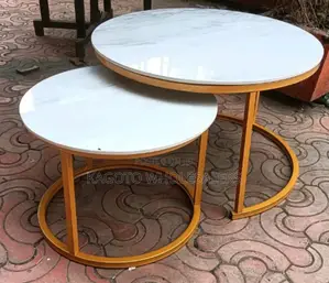 Pure Marble Nesting Table