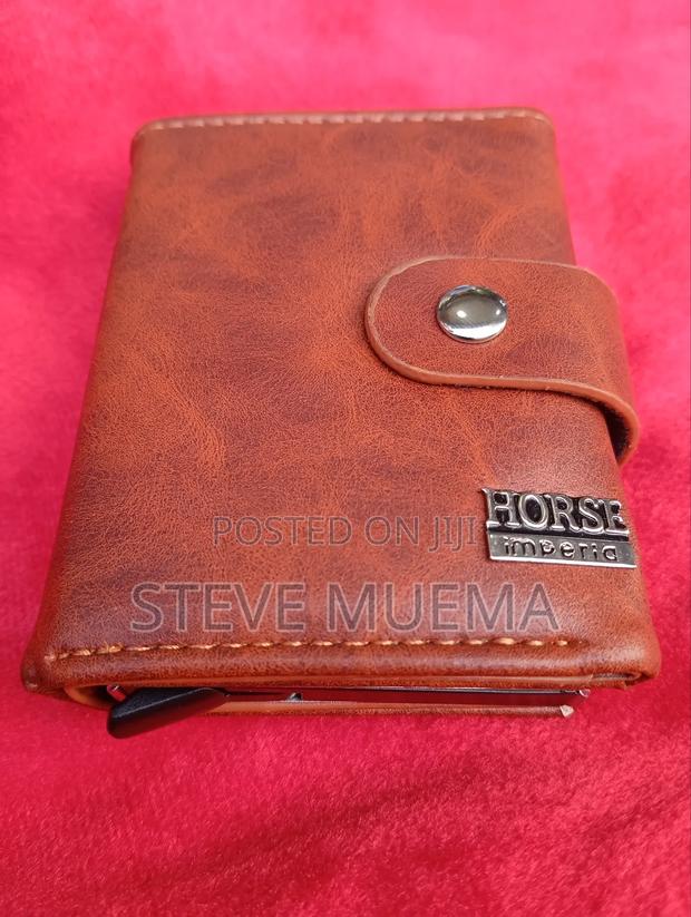 Pop Up Cardholder With Wallet. - main view