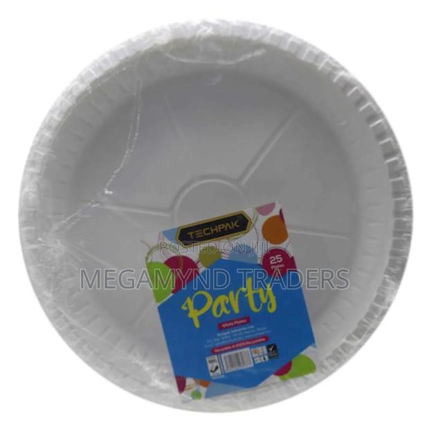 25pc Disposable Plates/ Party Plate 25pc - main view