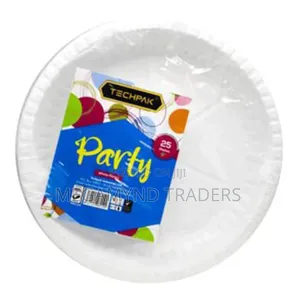 25pc Disposable Plates/ Party Plate 25pc