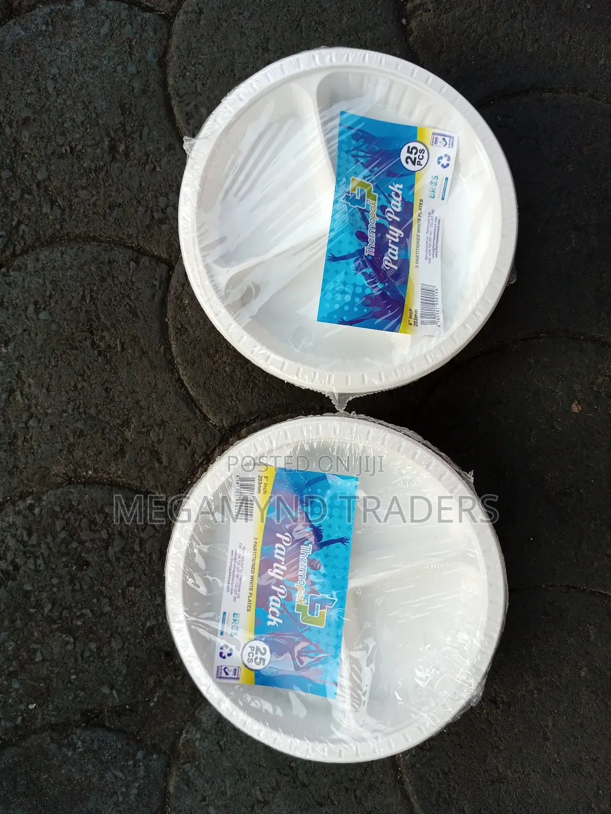 25pc Disposable Plates/ Party Plate 25pc