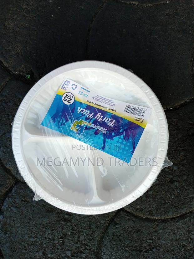 25pc Disposable Plates/ Party Plate 25pc - thumbnail 5