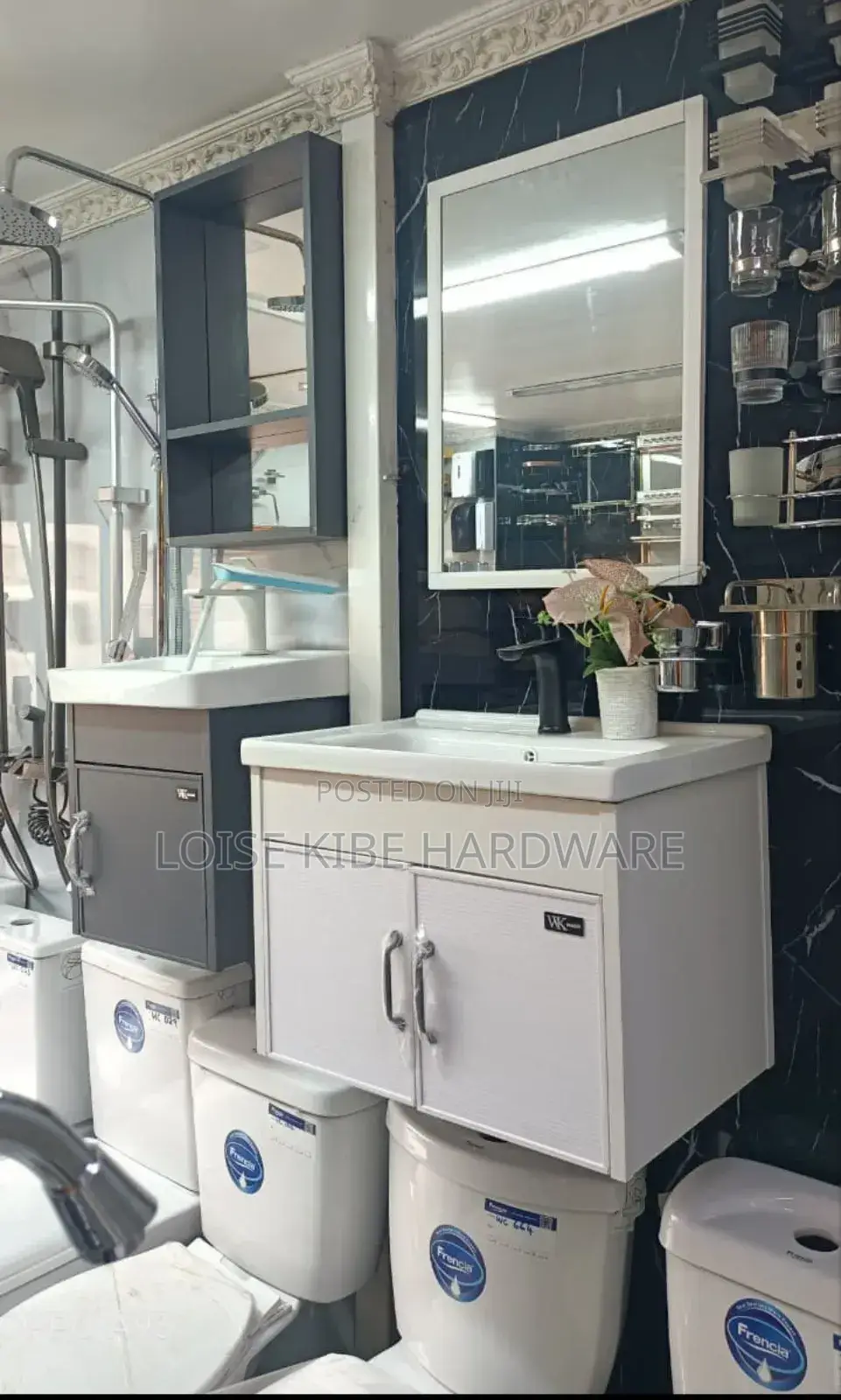 White Vanity Available