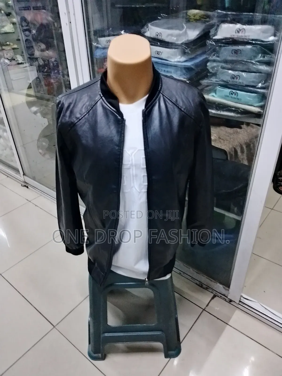 Men Classy Black Leather Jackets Sizes M-3xl