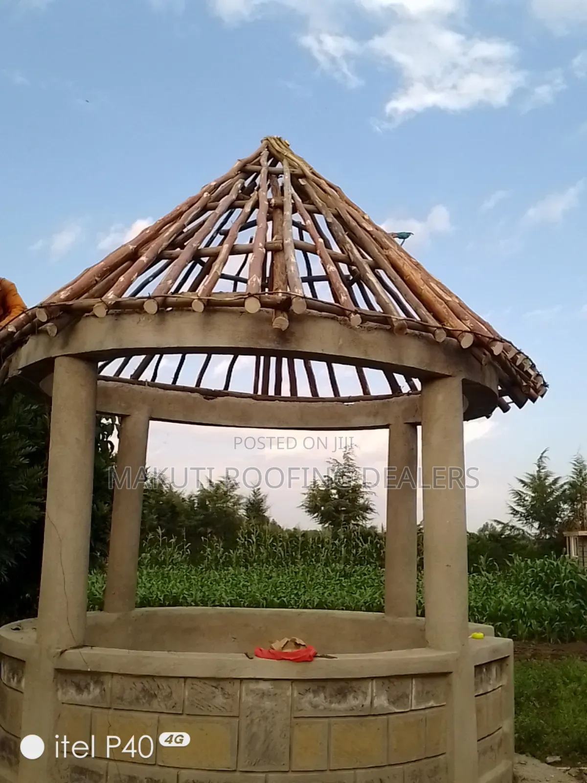 Modern Makuti Huts for Resting