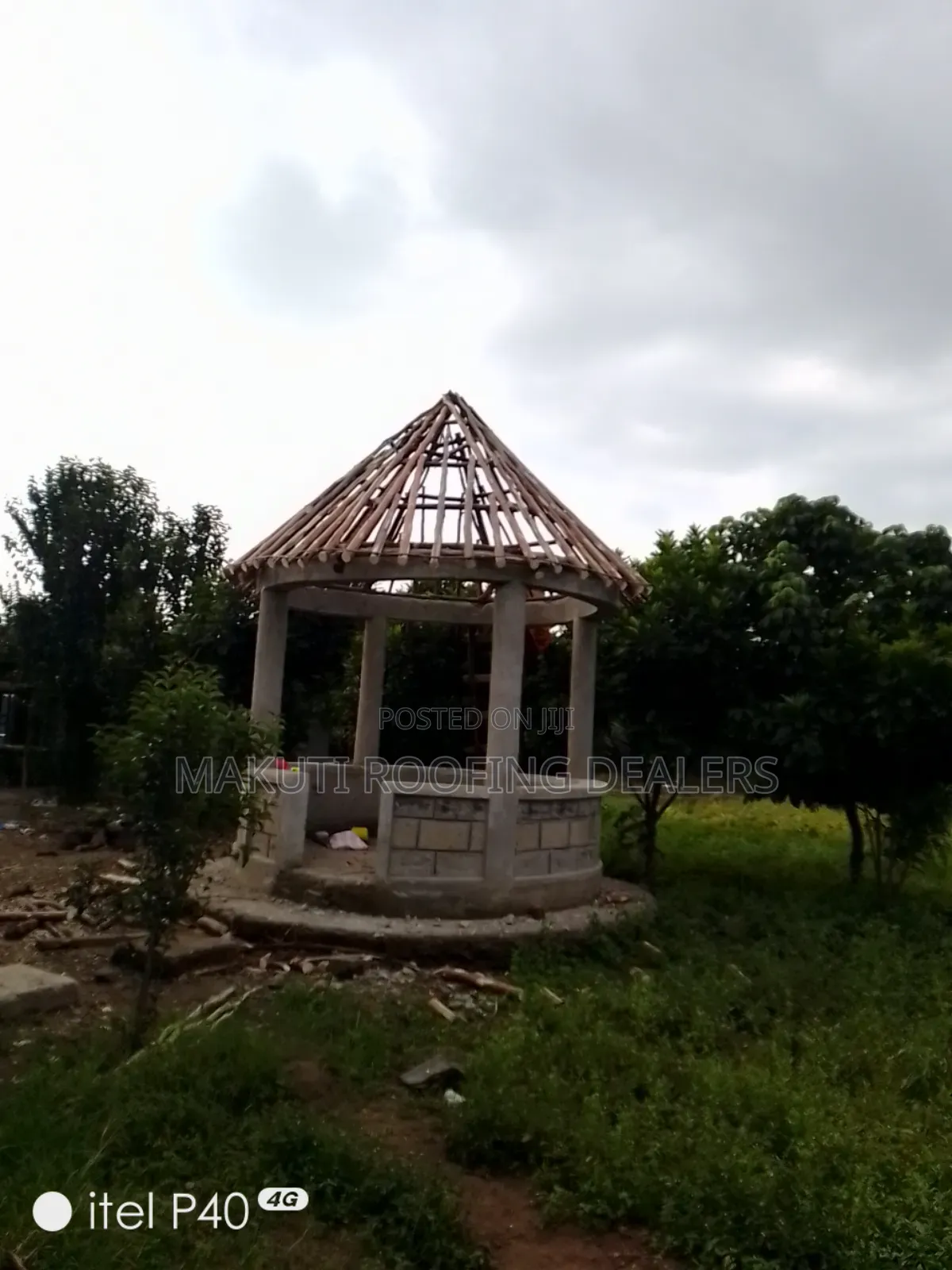 Modern Makuti Huts for Resting