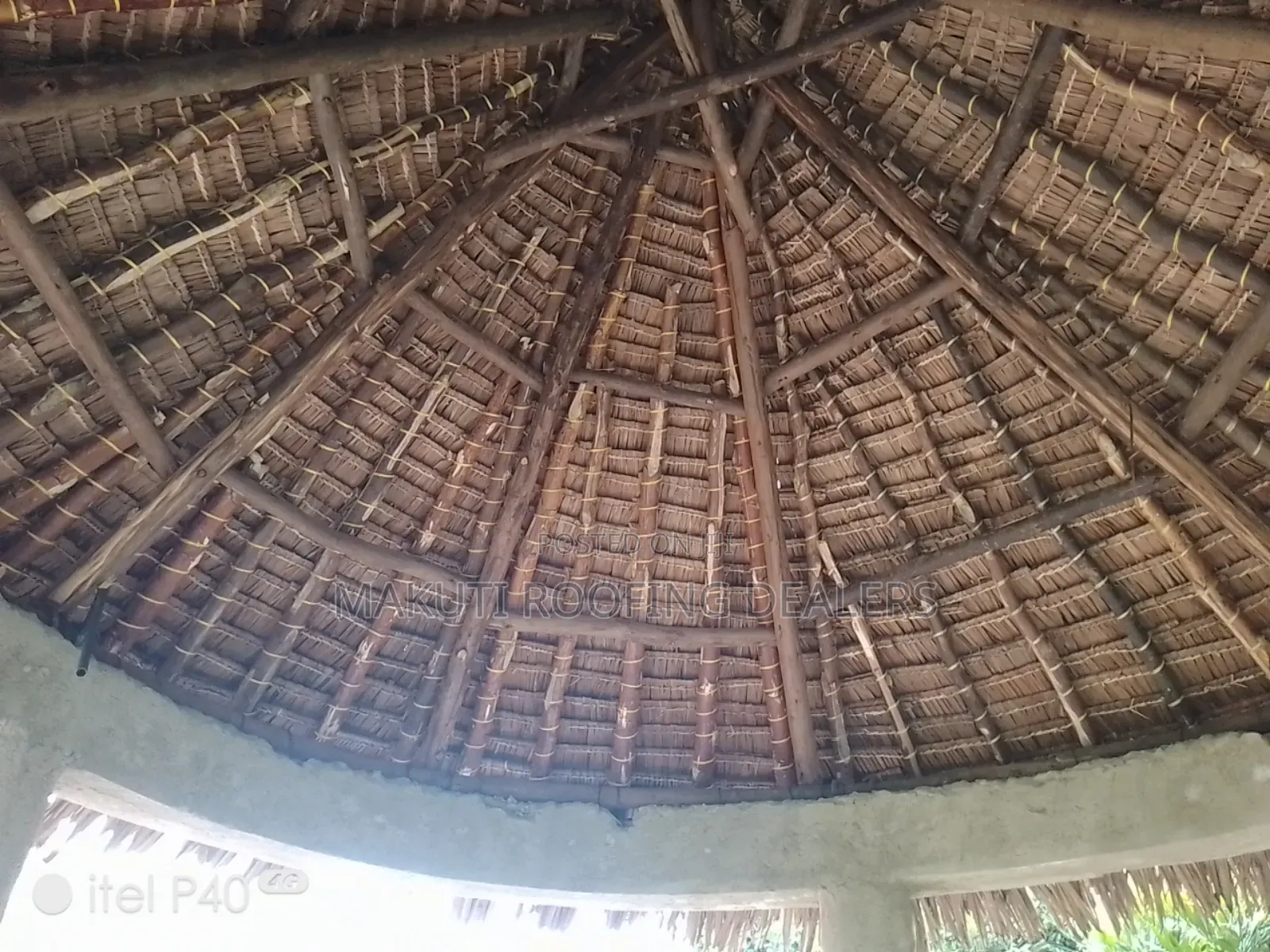 Modern Makuti Huts for Resting