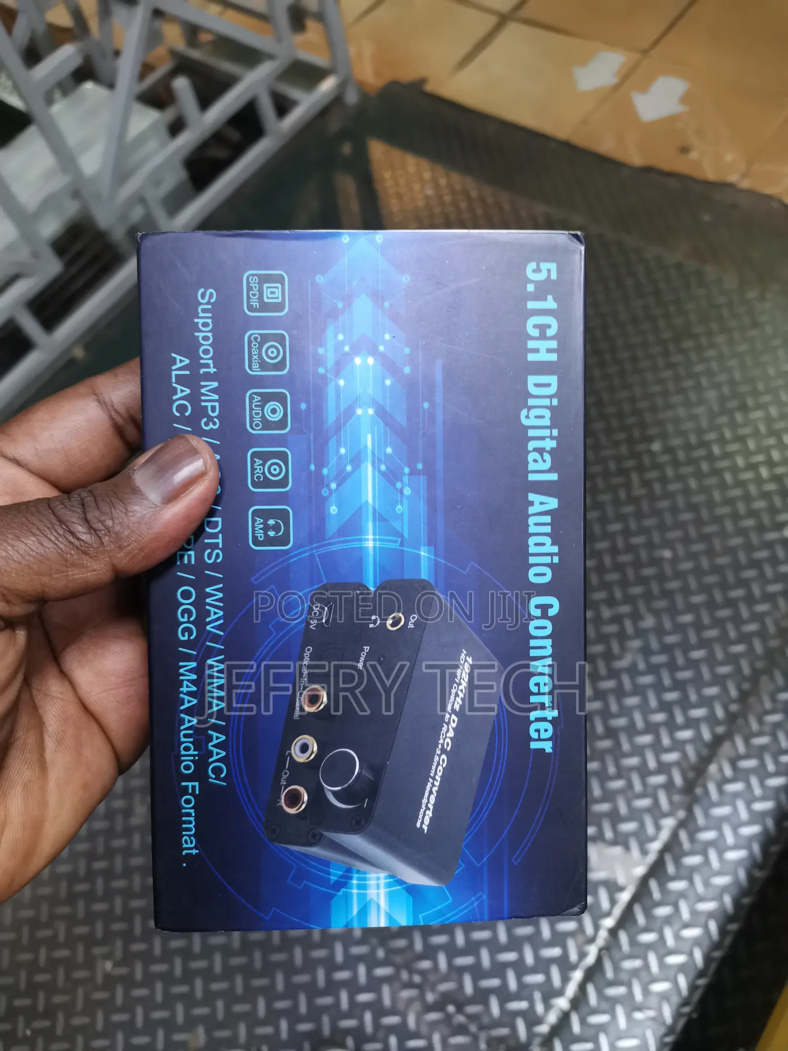 5.1choptical to Analog Converter Volume to Analog Stereo 3.5