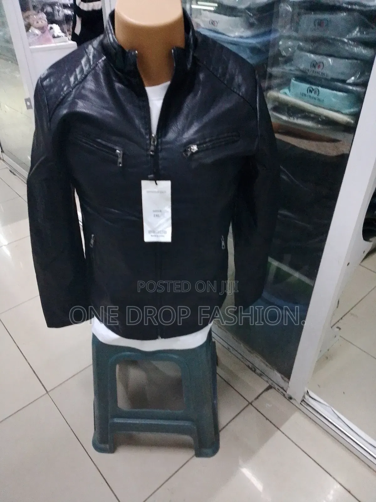 Jacket Pu Leather Sizes M-3xl