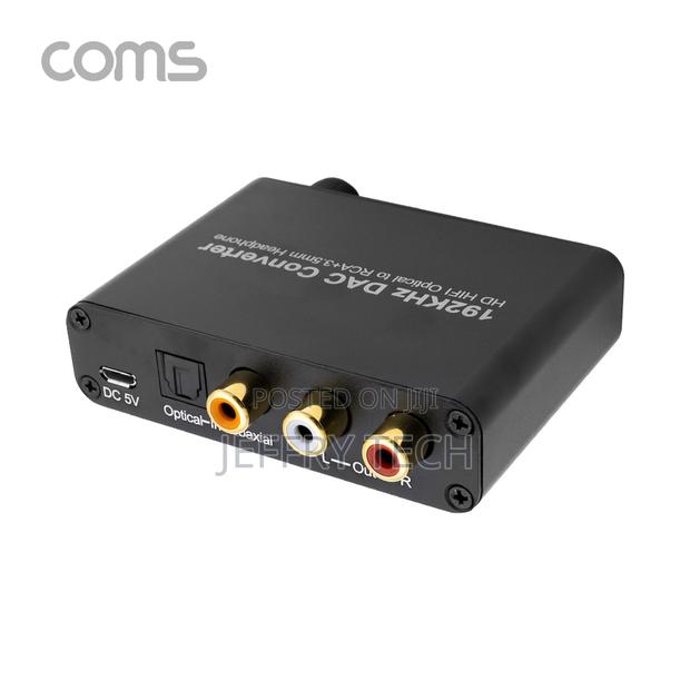 Coms Audio Optical Converter + Amplifier / Digital to Analog - thumbnail 3