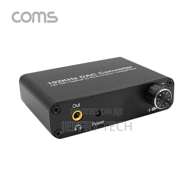 Coms Audio Optical Converter + Amplifier / Digital to Analog - thumbnail 4