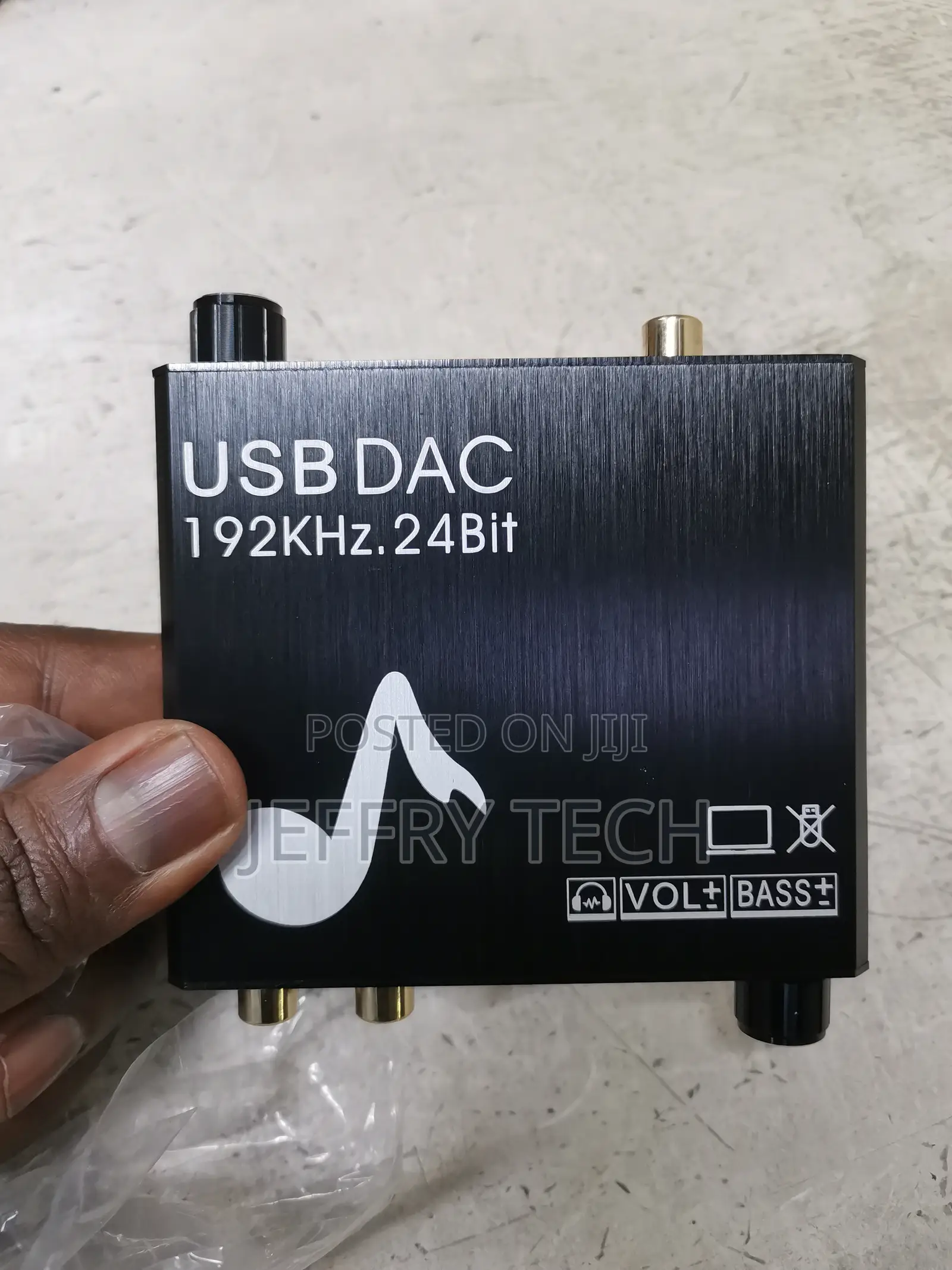 Digital to Analog Audio Converter, 192khz With Volume Contro