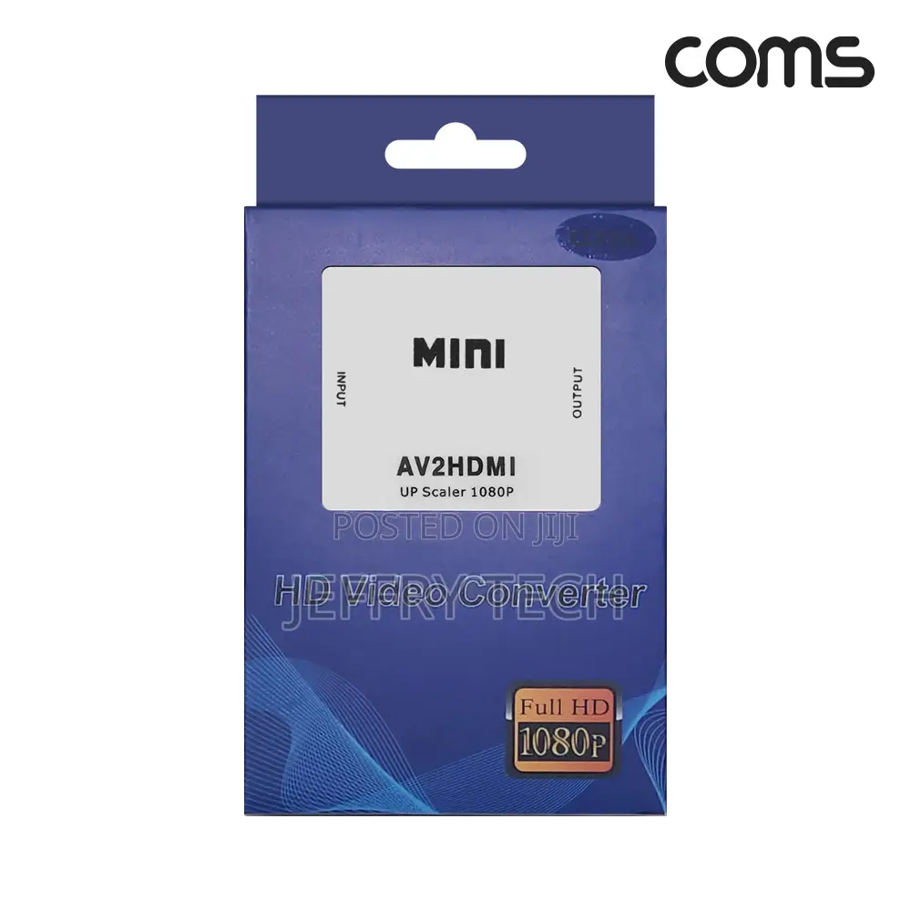 Coms Av to Hdmi Converter