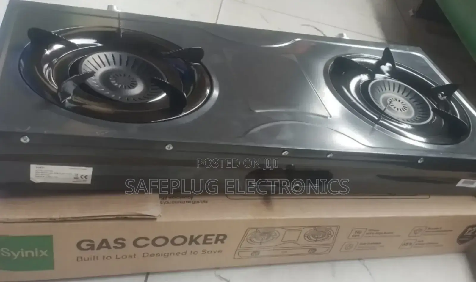 Table Top Cooker ( 2 Burner) Synix Mabati