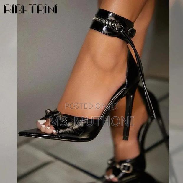 *Pointed Toe Stiletto* *Heel Ankle Strap Heels* - thumbnail 3