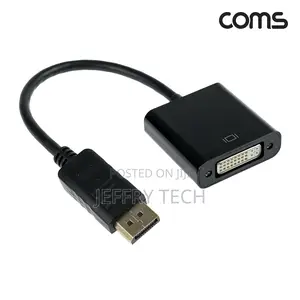 Coms Displayport to Dvi Conversion Gender Converter Dp M To