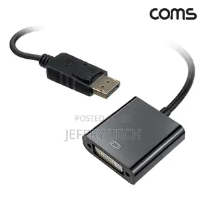 Coms Displayport to Dvi Conversion Gender Converter Dp M To