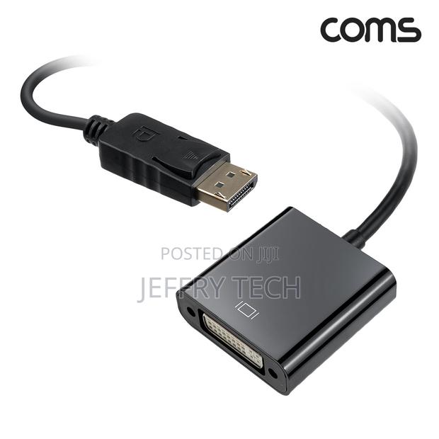 Coms Displayport to Dvi Conversion Gender Converter Dp M To - thumbnail 3