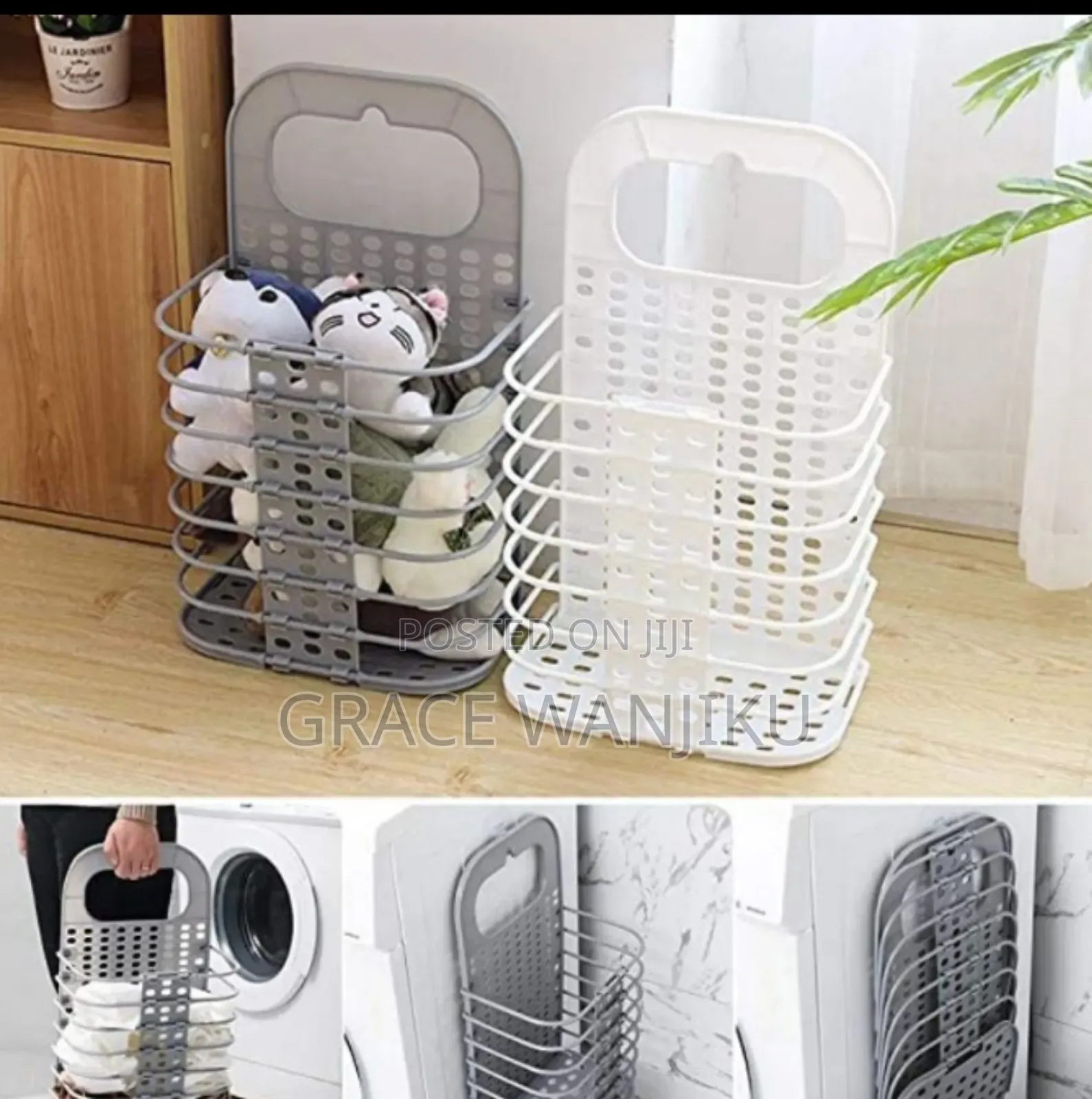 Foldable Laundry Basket*