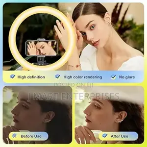 21'' Selfie Ring Light With Tripod Stand and Phone Holder Professional