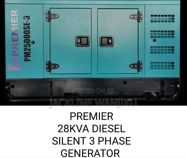 28kvasilent Generator Machine/Diesel 3 Phase Generator 28kva - main view