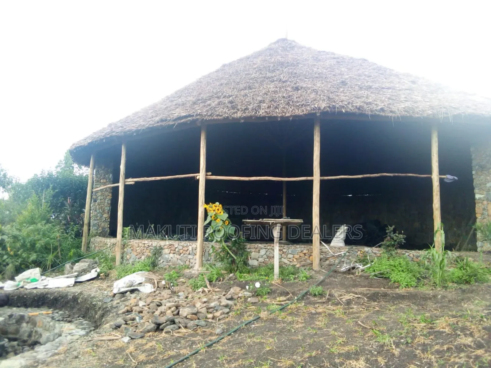 Makuti Roofing for Dinning Hall and Homes