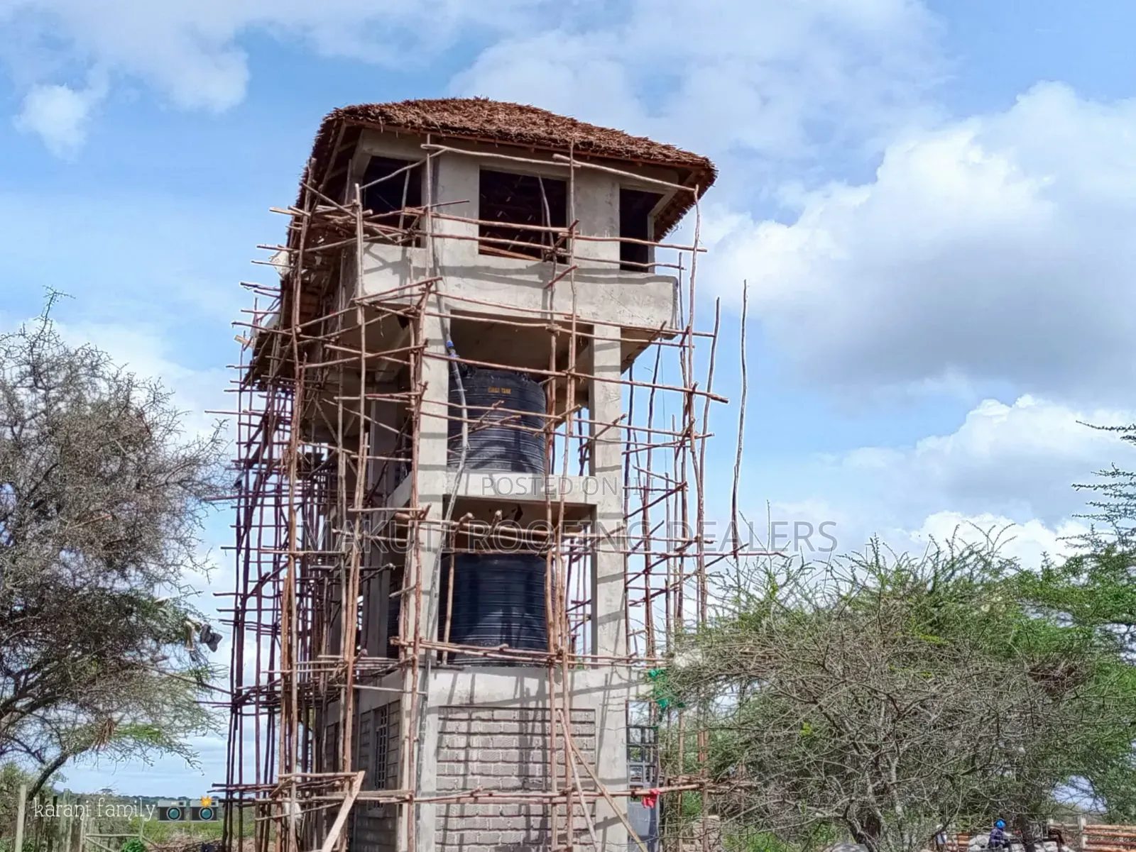 Makuti Roofing for Dinning Hall and Homes