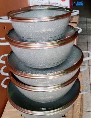 Cookware Set 10pcs (Miralux) With Lids - main view