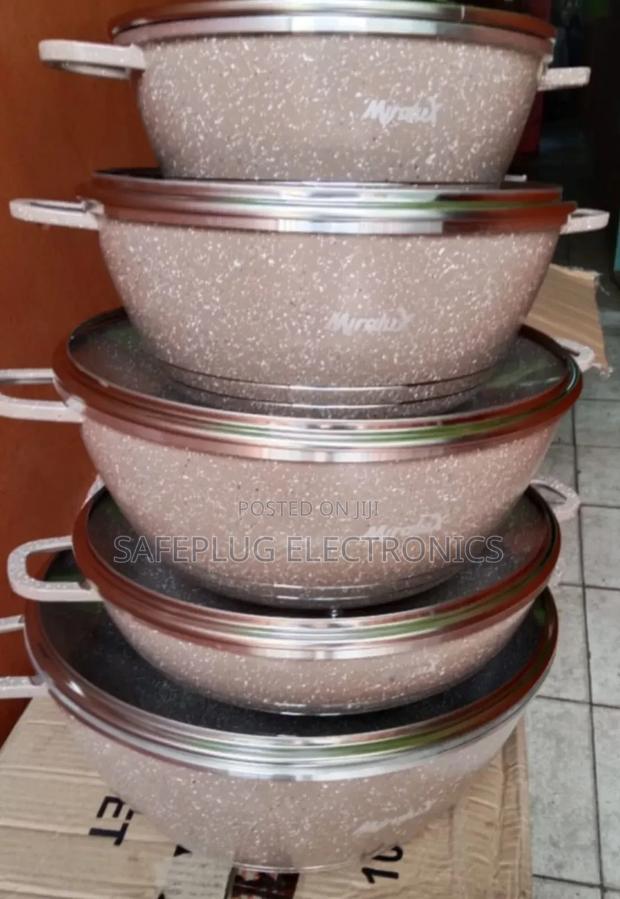 Cookware Set 10pcs, Non-Stick (Aluminium Set)