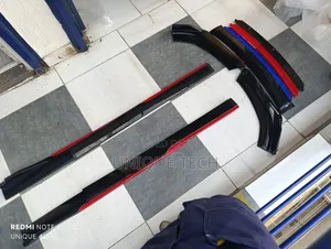 Car Front Lip + Side Skirt Kit