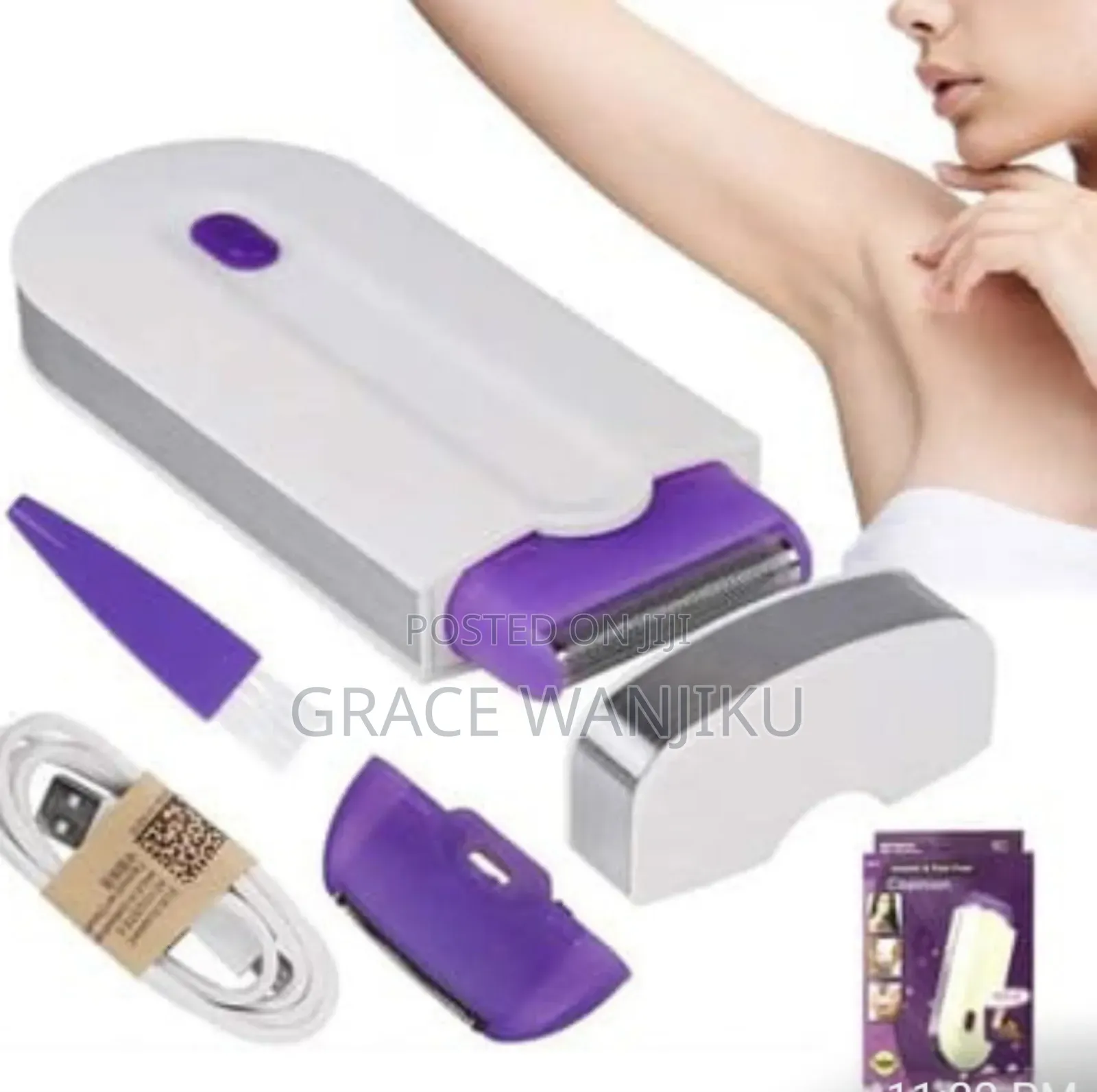 Recharble Usb Yes Finishing Touch Hair Shaver