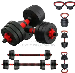 30 Kg Dumbell 6 in 1 Set