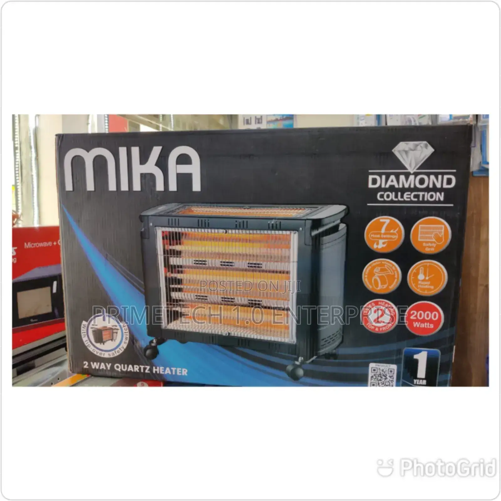 Mika Quartz Room Heater