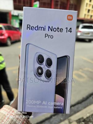 New Xiaomi Redmi Note 14 Pro 256 GB Black - main view