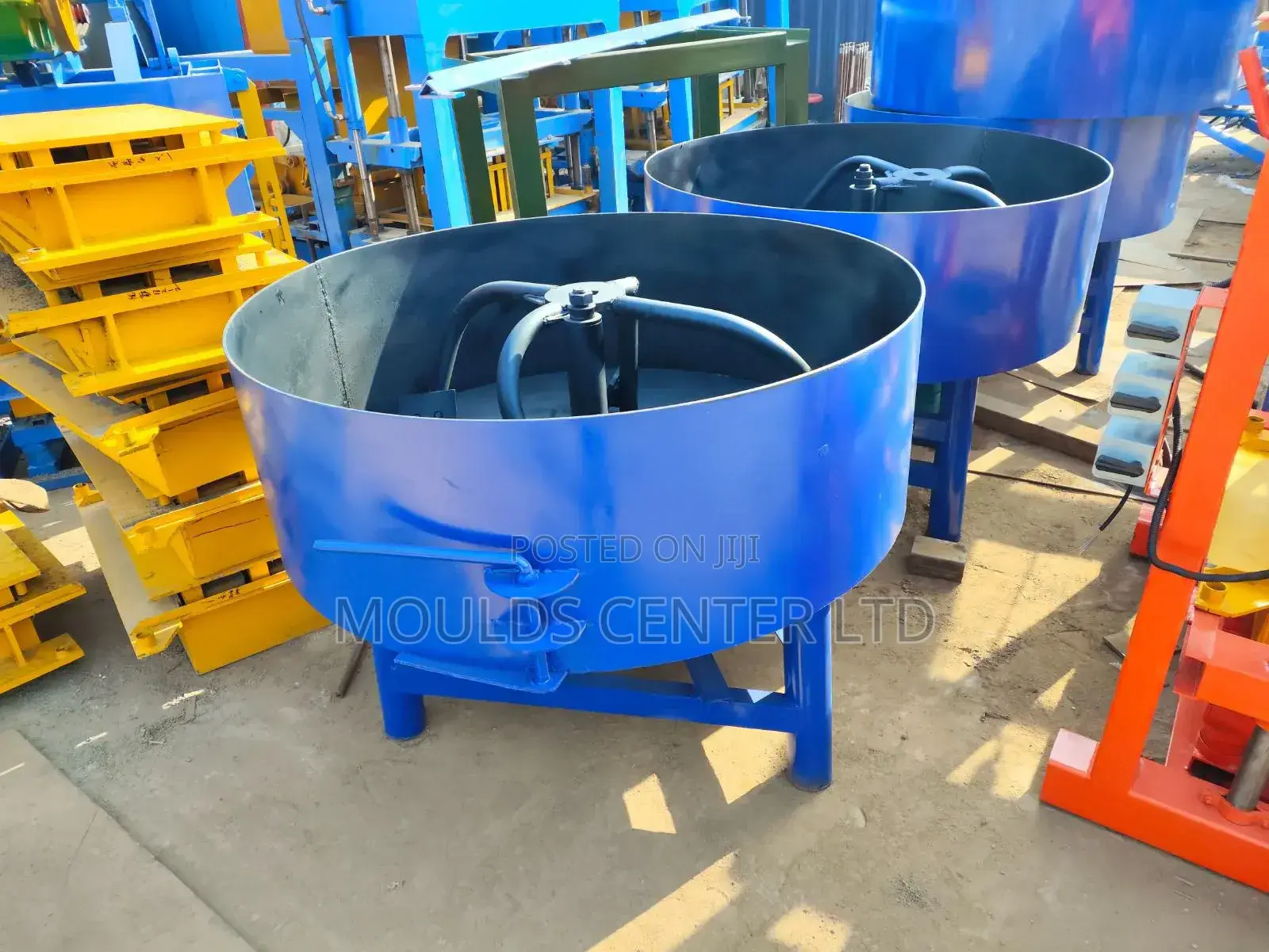 Pan Mixer Machines