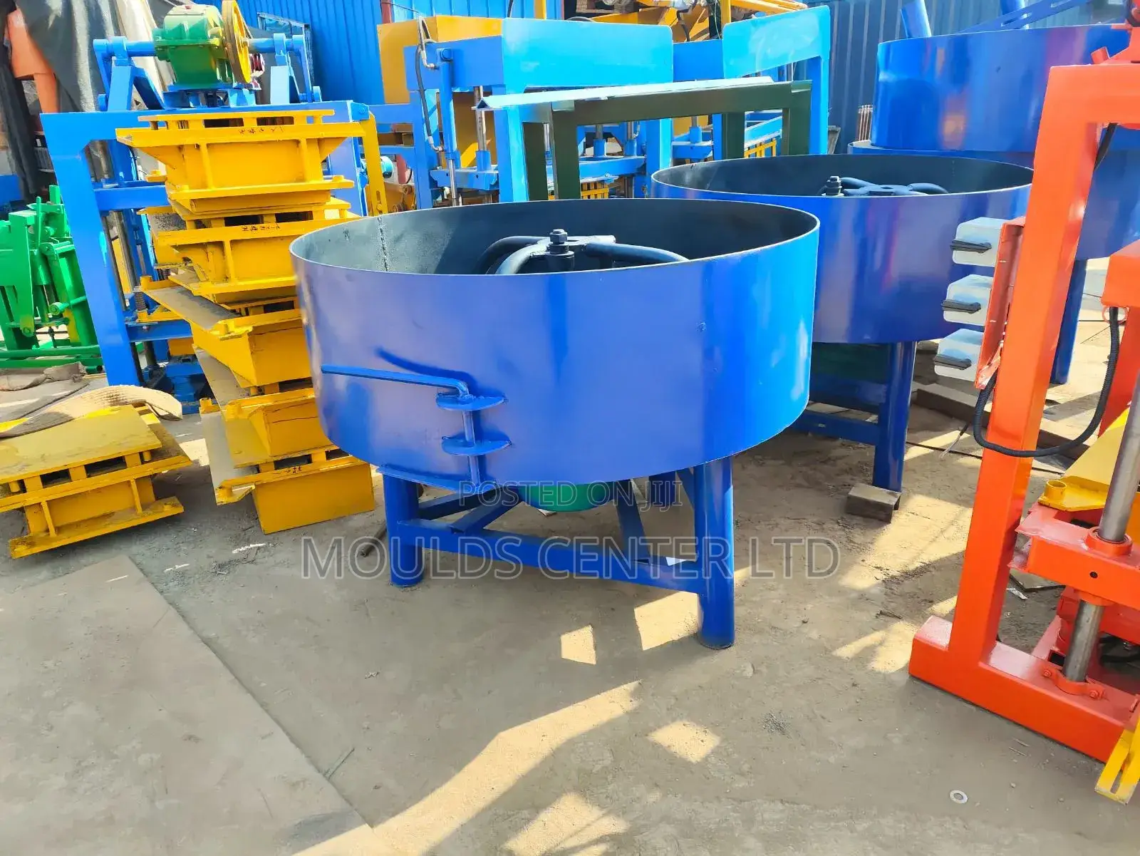 Pan Mixer Machines