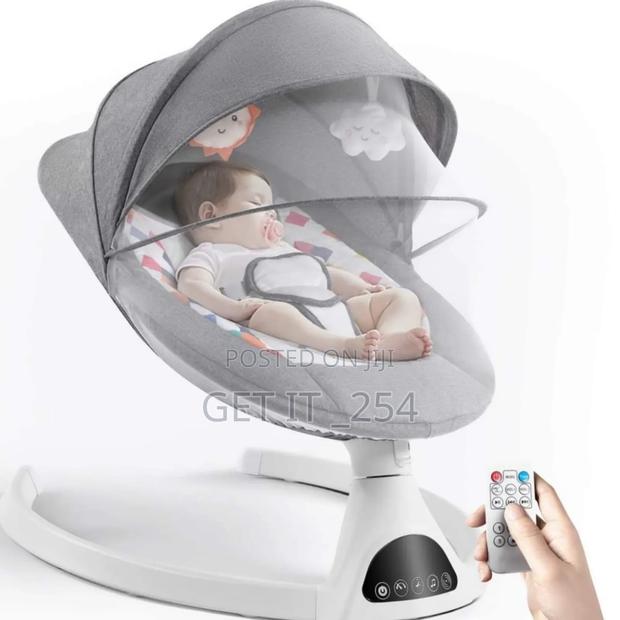 Electric Baby Swing - main view