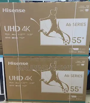Hisense 55” Inch Uhd Vida 55 A6nken(2 Years )