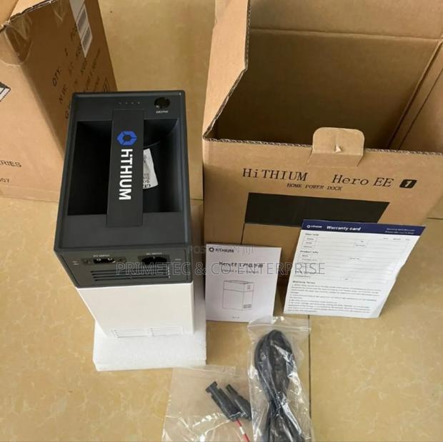 Portable Powerbank Station Solar Power Lithium 3 in 1.