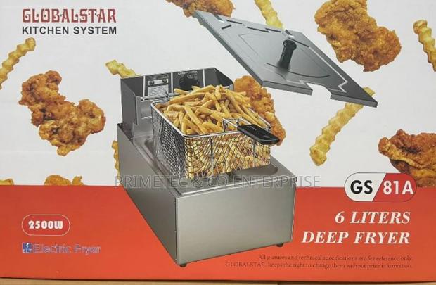 6 Litres Globalstar Single Deep Fryer