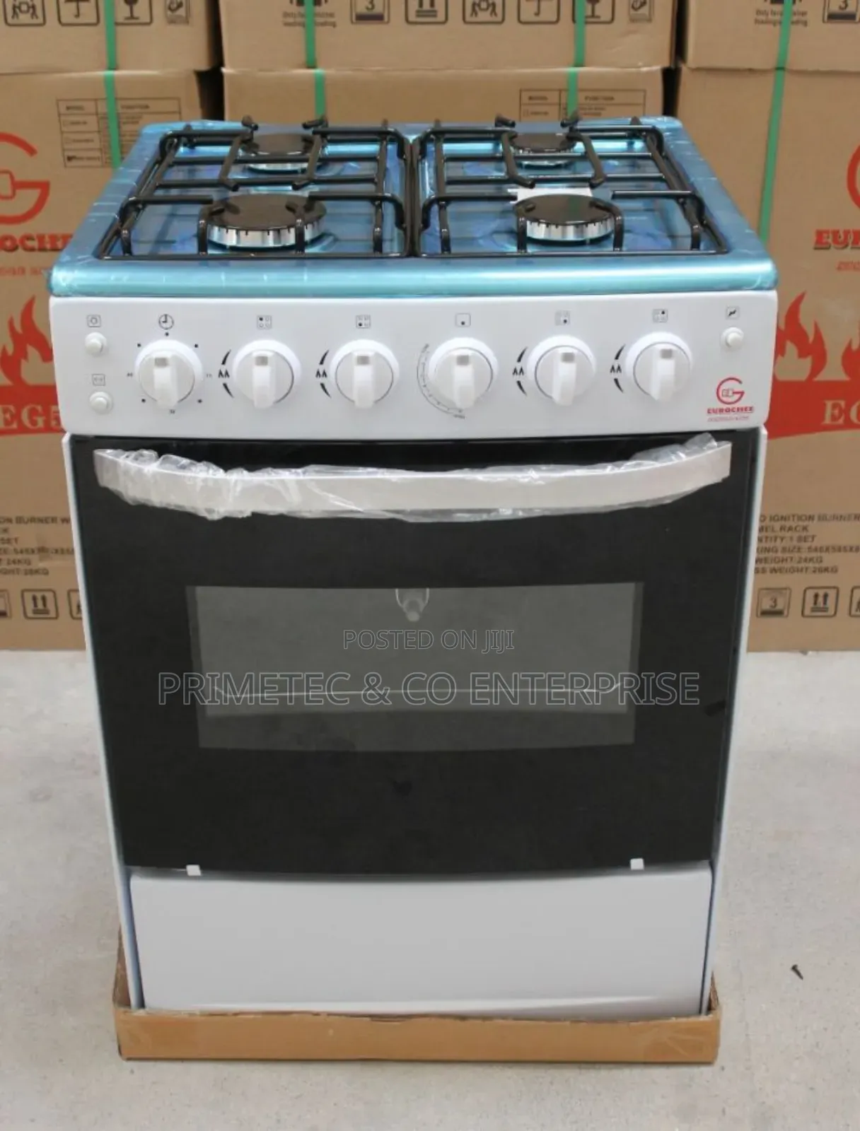 Eurochef 60*60 Full Gas With Safety Detector
