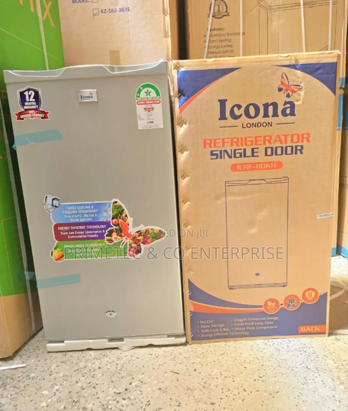 90 Litres Icona Single Door Refrigerator