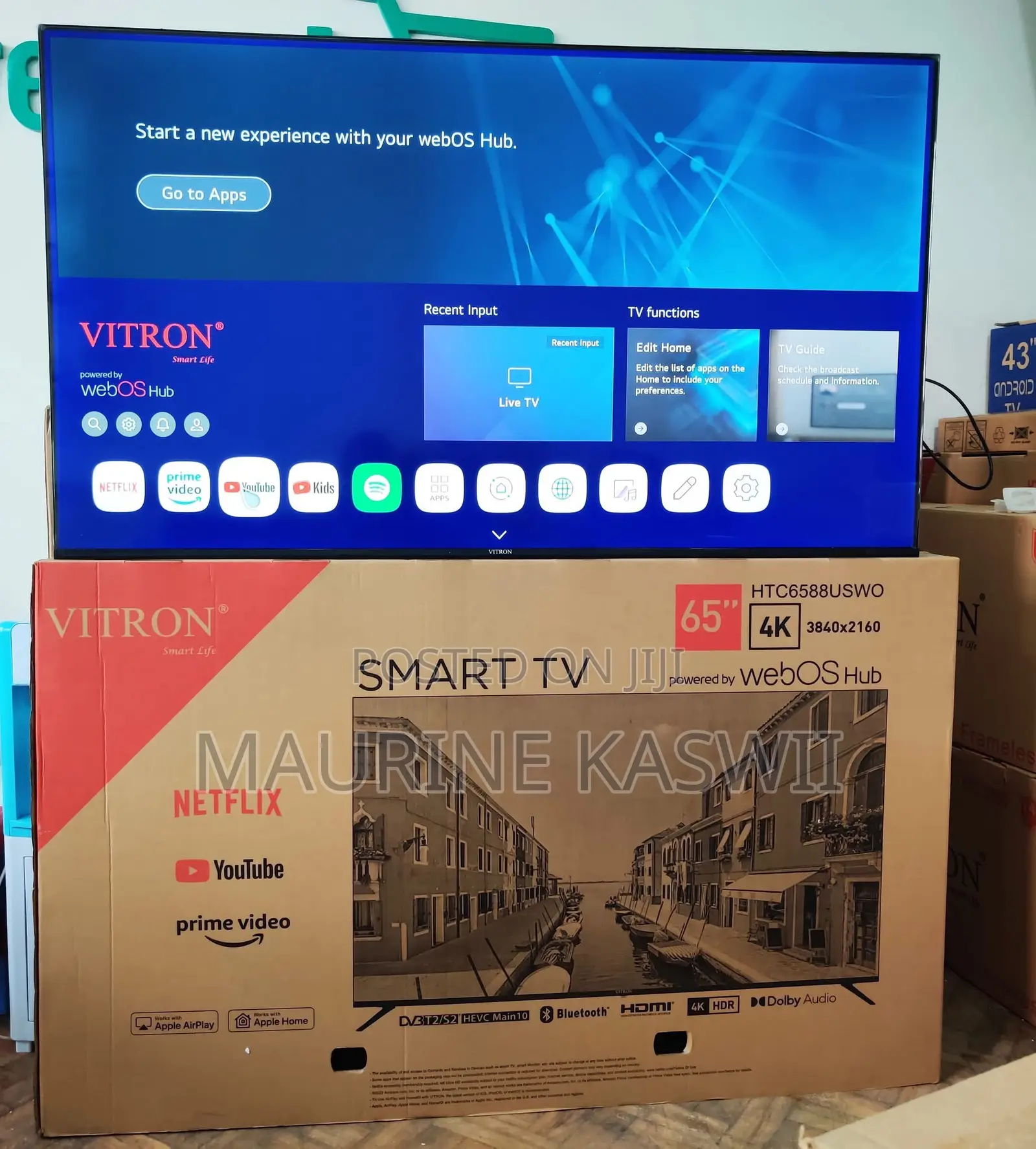 Vitron 65′′ Smart Hdr(2025) Model Within Bluetooth