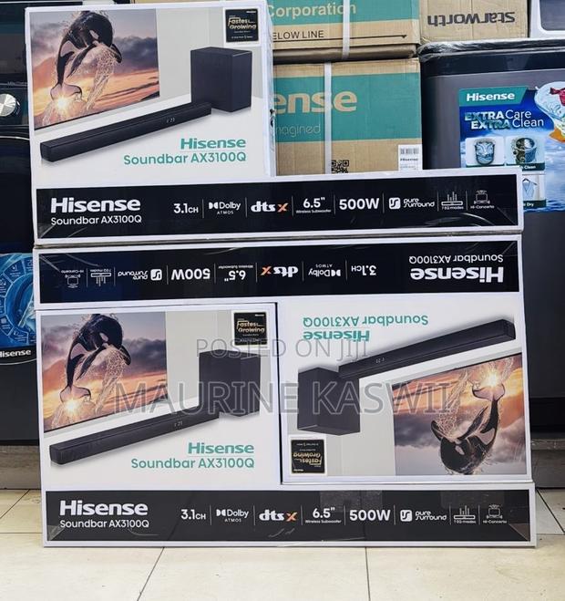 Hisense 500 W (2025 ) Sound Bar 3.1 Ch - main view