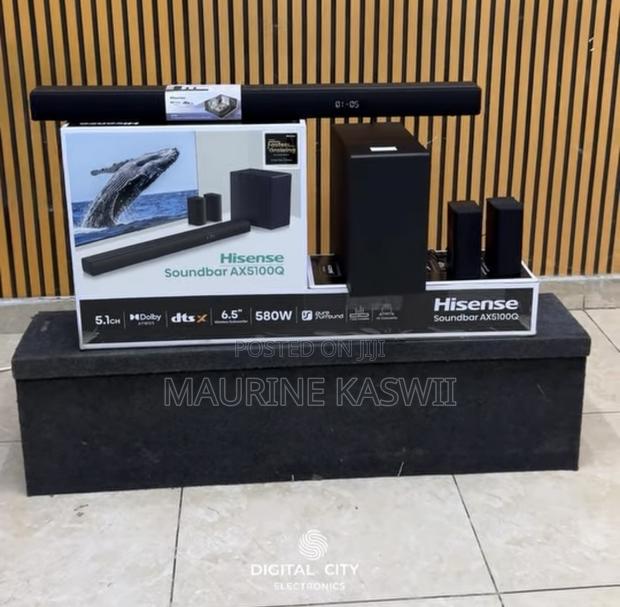 Hisense 580 W(2025) Sound Bar ,5.1 Ch - main view