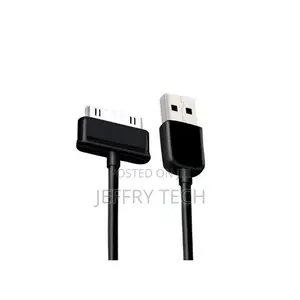 Dock Cable for Charging Samsung Galaxy Tab 2/3 Tablet Black