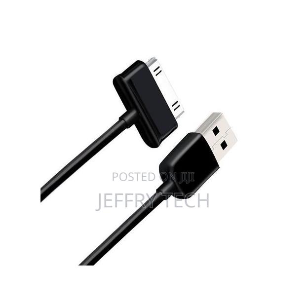 Dock Cable for Charging Samsung Galaxy Tab 2/3 Tablet Black - thumbnail 2