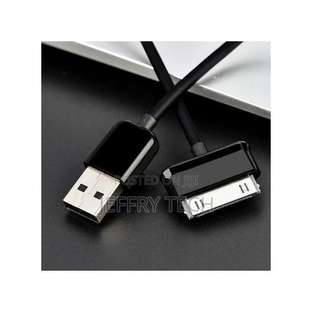 Dock Cable for Charging Samsung Galaxy Tab 2/3 Tablet Black - thumbnail 3