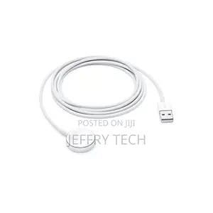 Wireless Magnetic Usb Cable for Iwatch - White