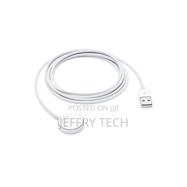 Wireless Magnetic Usb Cable for Iwatch - White - main view